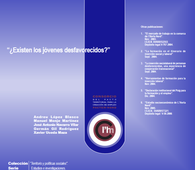 2006 – ¿Existen jóvenes desfavorecidos?