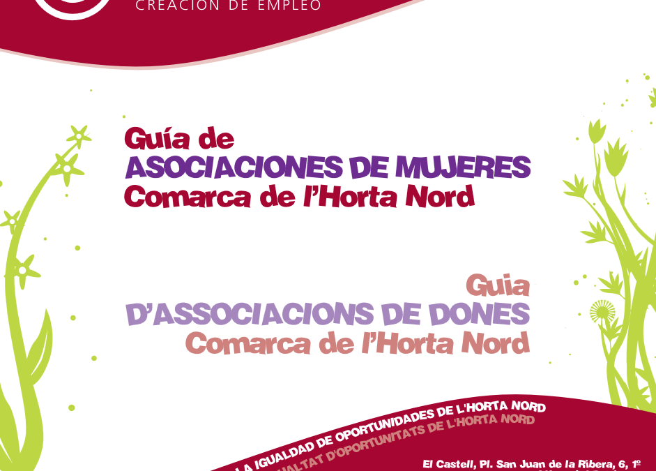 2009 – Guía de asociaciones de mujeres. Comarca de l’Horta Nord